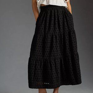 Anthropologie The Somerset Maxi Skirt: Eyelet Edition